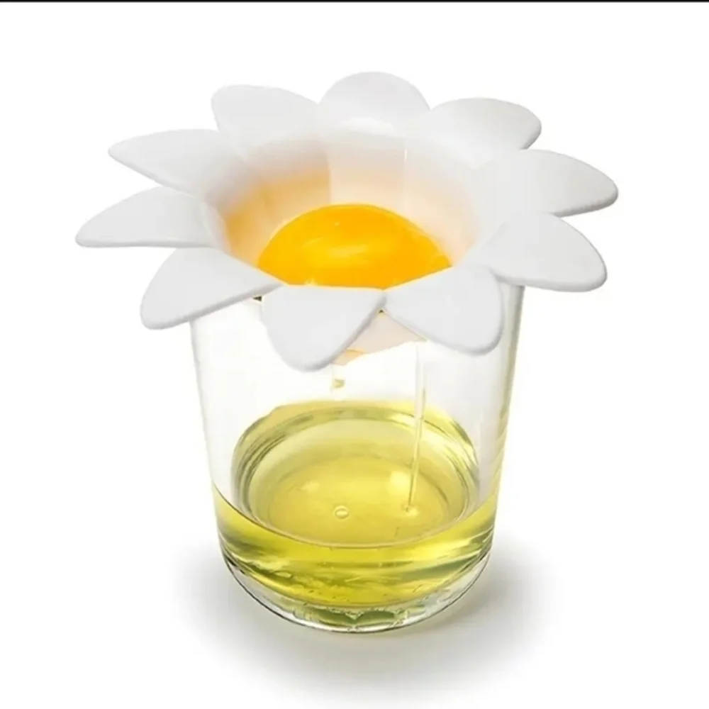 Flower Shaped Egg‎ White Separater for Cooking White
